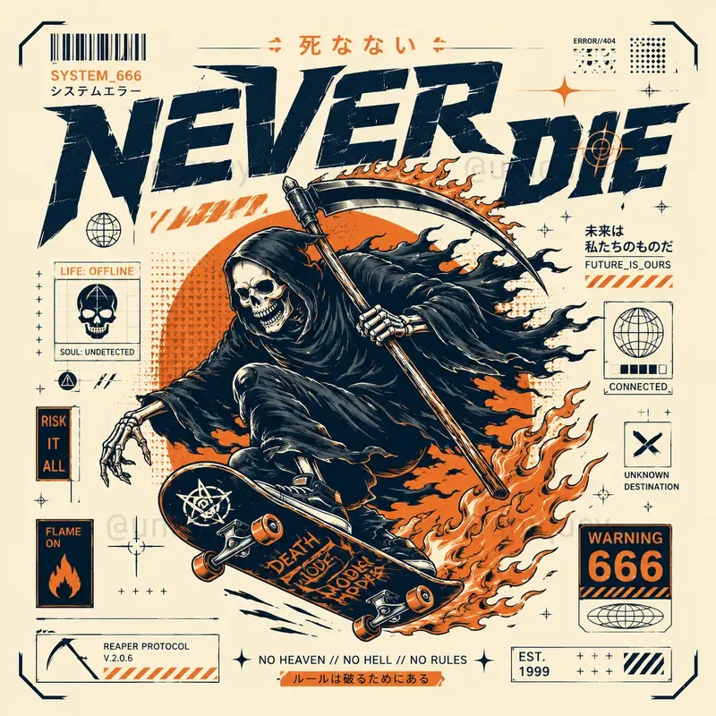 Viral Y2k Cyberstreetwear Vector Engines