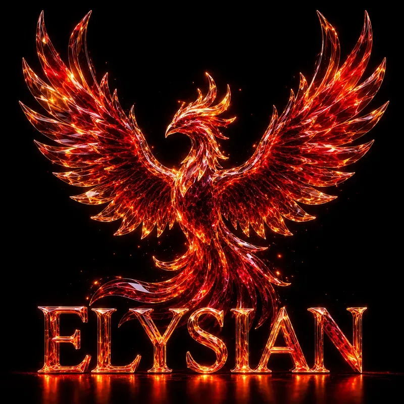 3D Cosmic Glass Premium Realistic Logos