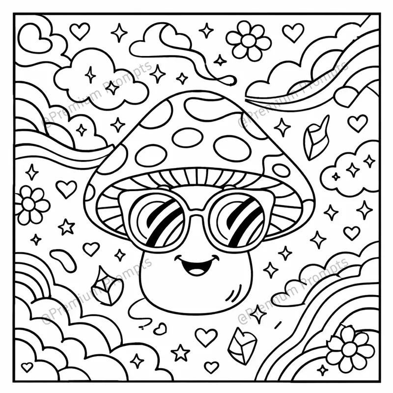 Trippy And Groovy Patterns Coloring Books
