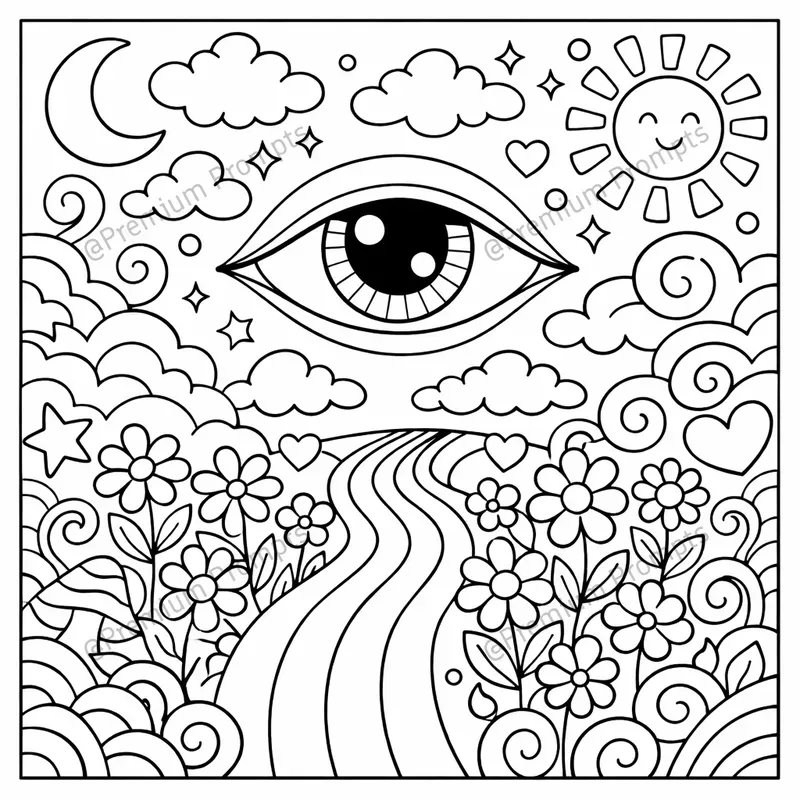 Trippy And Groovy Patterns Coloring Books