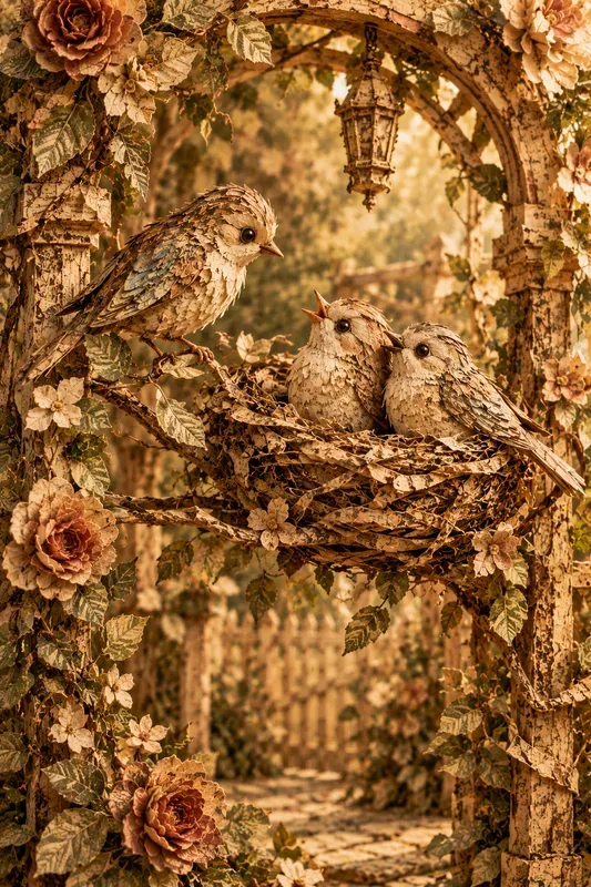 Antique Vintage Paper Art Collections