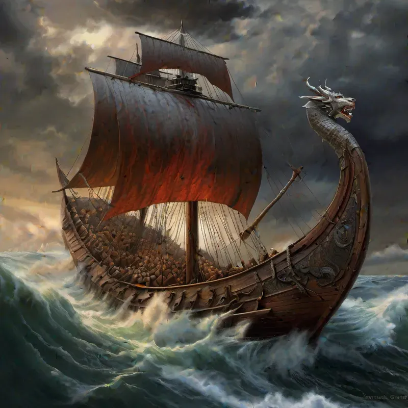 Viking Longship Forges