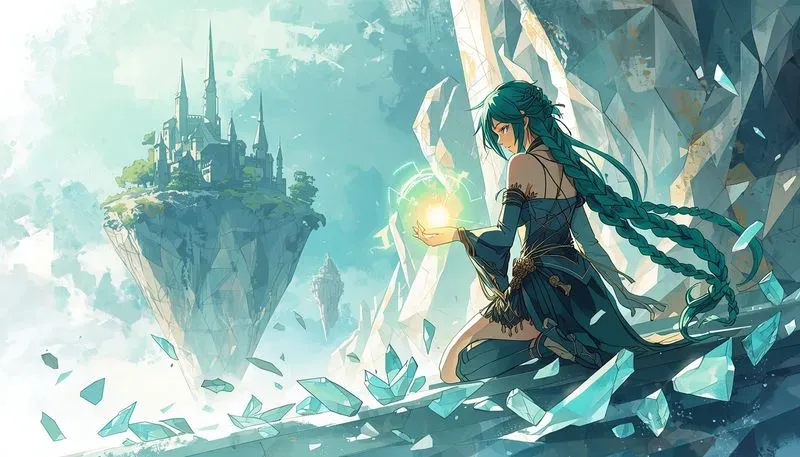 Aesthetic Architectural Anime Watercolors