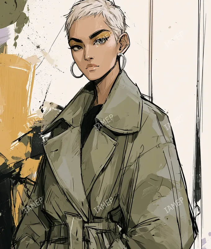 Expressive Painterly Character Portraits