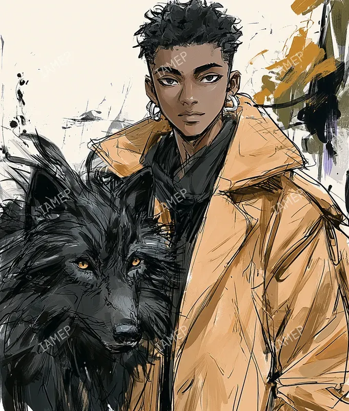 Expressive Painterly Character Portraits
