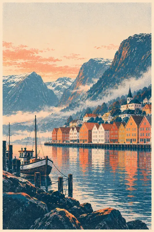 Retro Riso Travel Posters 20