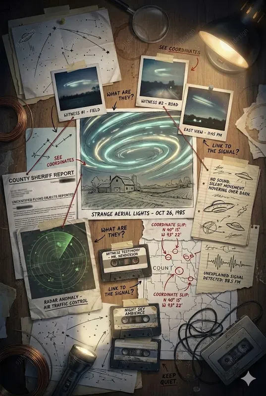 80s Mystery Collages Casefile Style