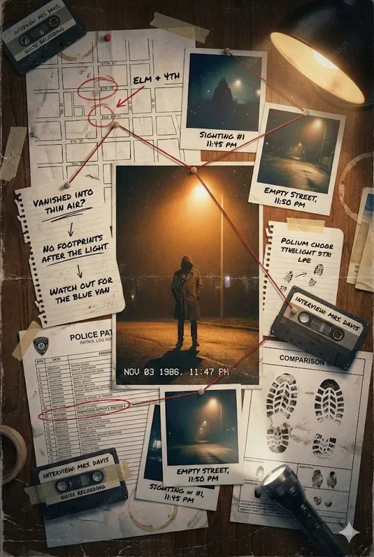 80s Mystery Collages Casefile Style