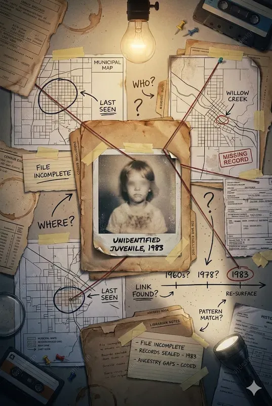 80s Mystery Collages Casefile Style