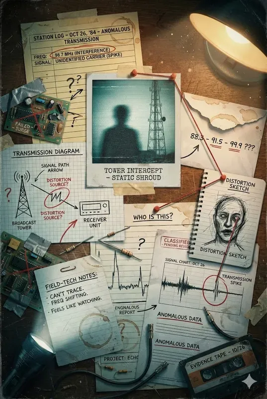 80s Mystery Collages Casefile Style