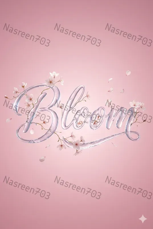 Aquabloom 3D Typography Systems