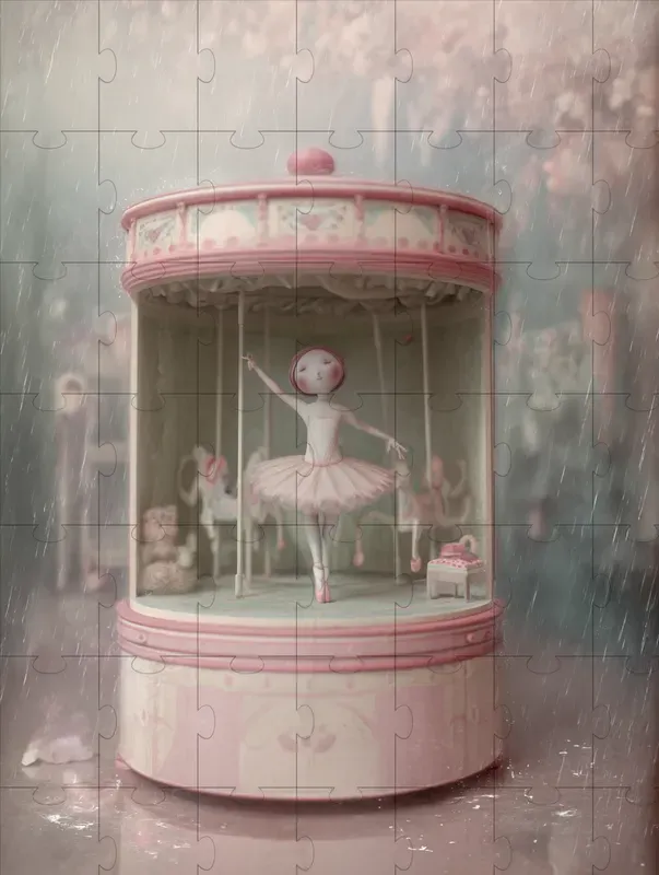 Unsettling Dreamlike Character Images