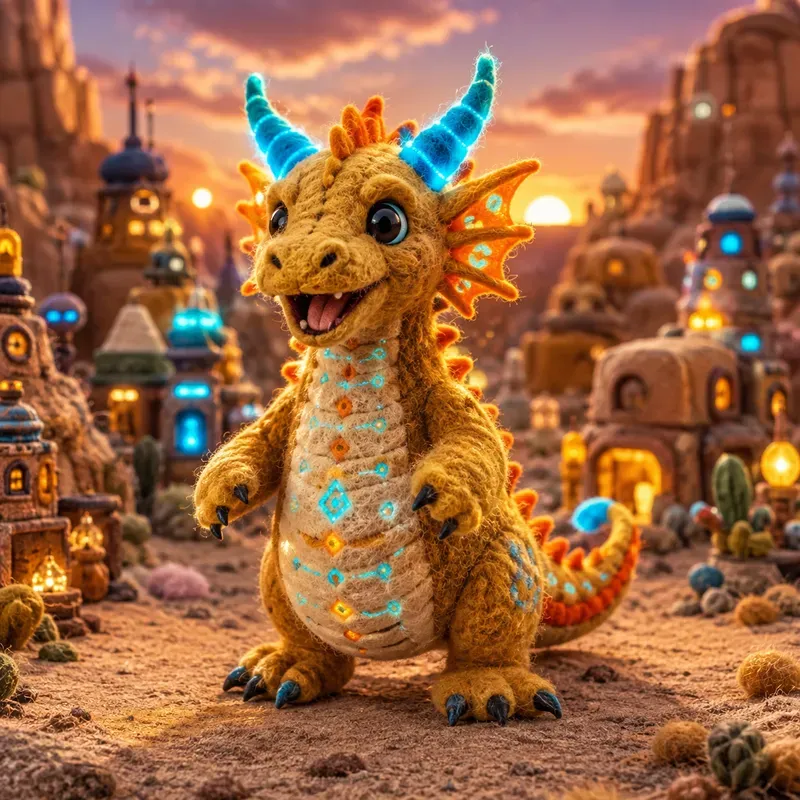 Future Felt Dragons