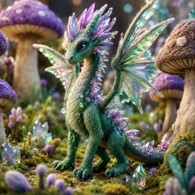 Future Felt Dragons