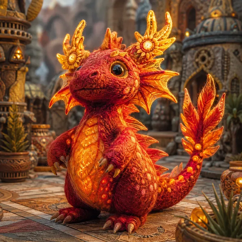 Future Felt Dragons
