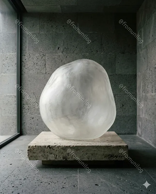 Tactile Minimalist Luxury Stone Lights