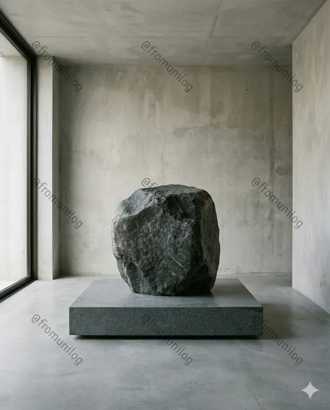 Tactile Minimalist Luxury Stone Lights