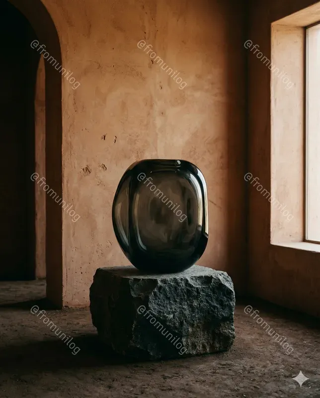 Tactile Minimalist Luxury Stone Lights