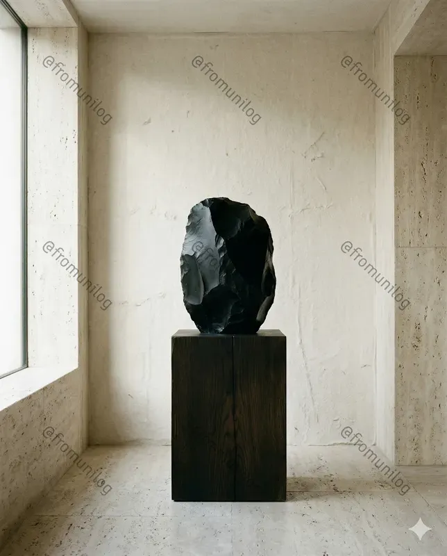 Tactile Minimalist Luxury Stone Lights