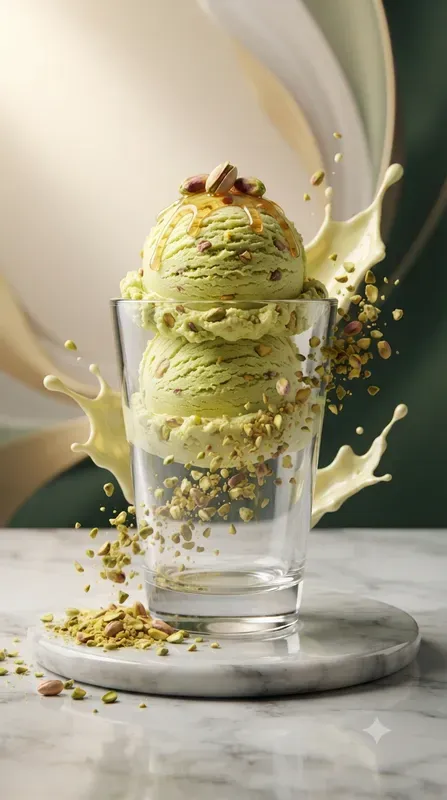 Premium 3D Ice Cream Commercial Art