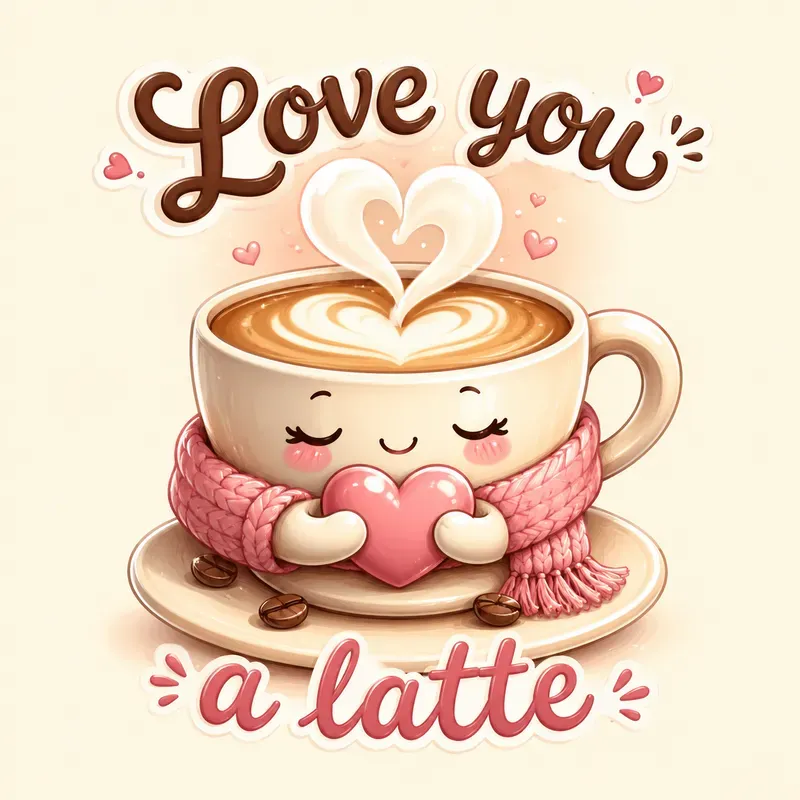 Kawaii Love Characters