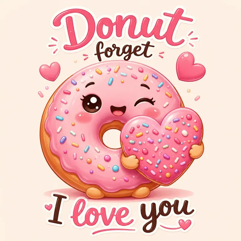 Kawaii Love Characters