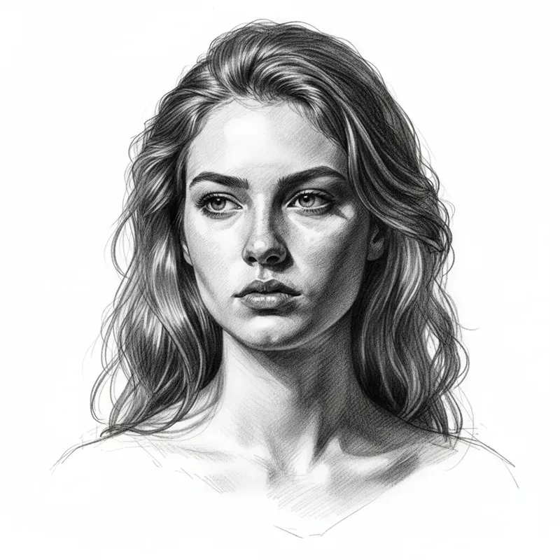 Realistic Graphite Portraits From Photos