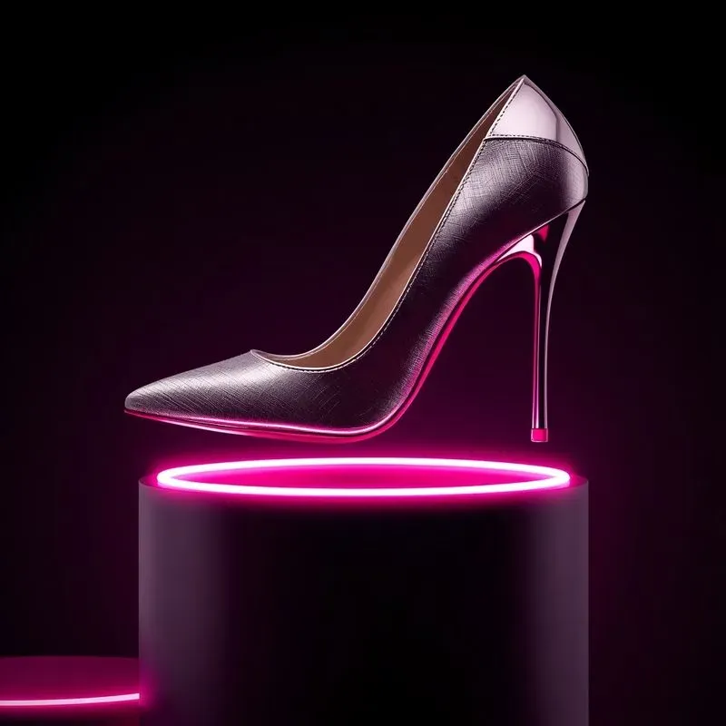 3D Floating Luxury High Heels