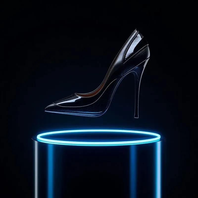3D Floating Luxury High Heels