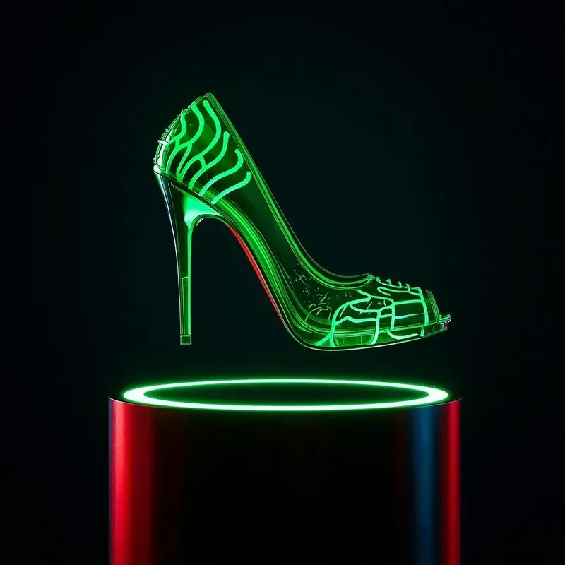 3D Floating Luxury High Heels