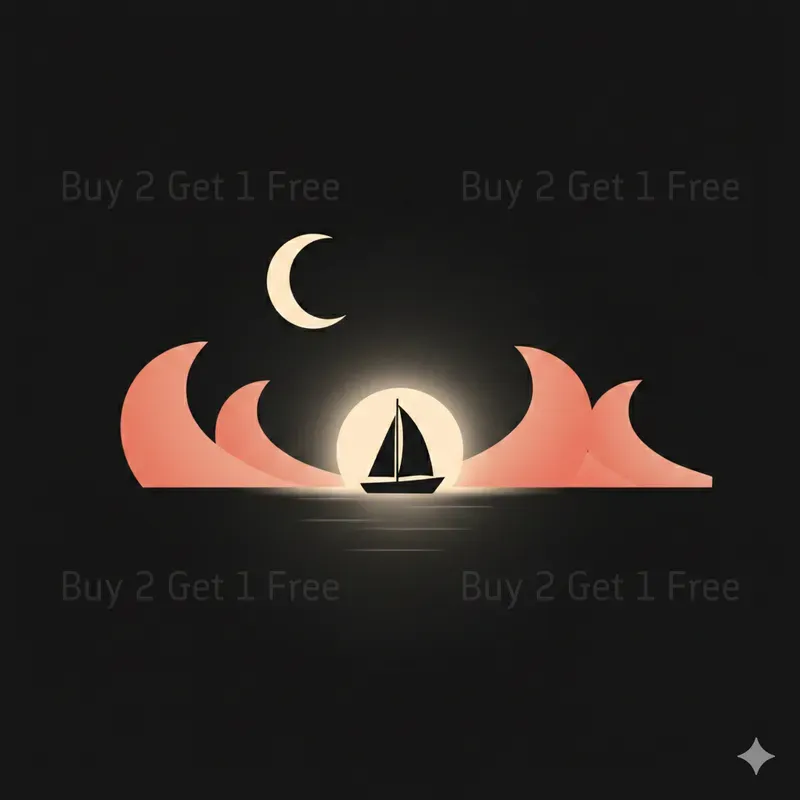 Minimal Glow Silhouette Posters