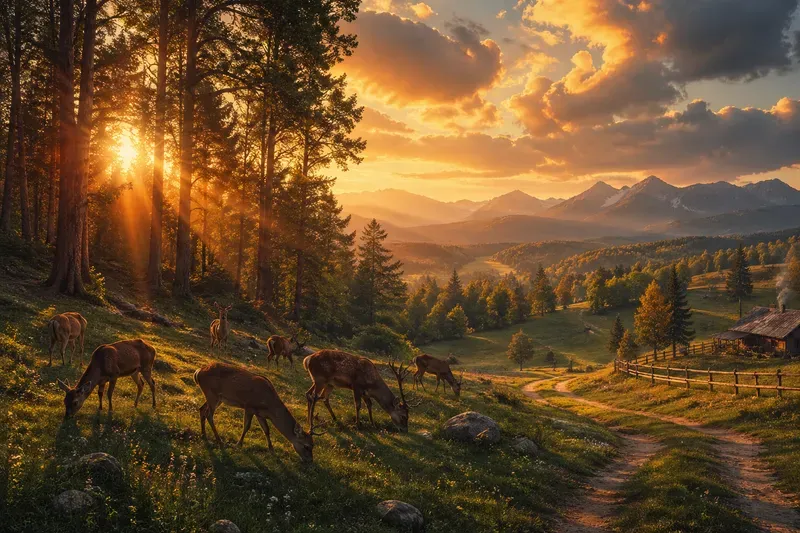 Golden Pastoral Worlds Collections