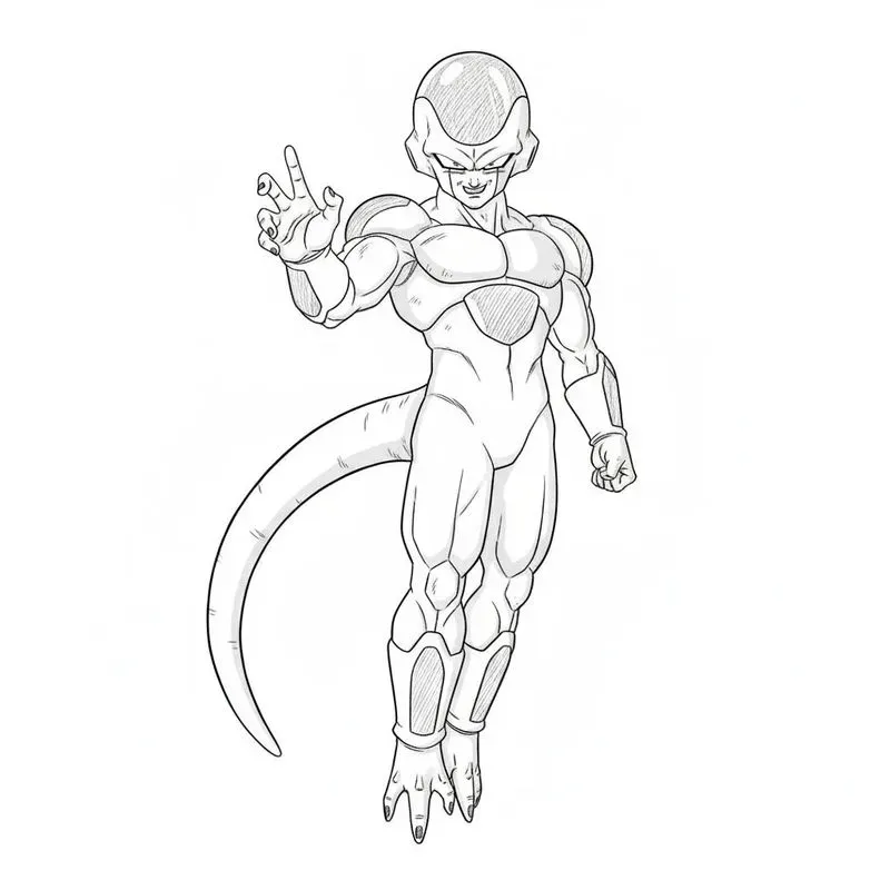 Anime Manga Coloring Book Pages