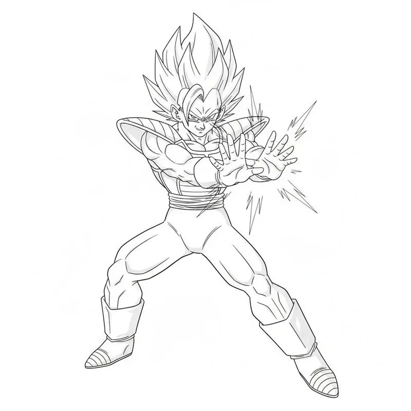 Anime Manga Coloring Book Pages