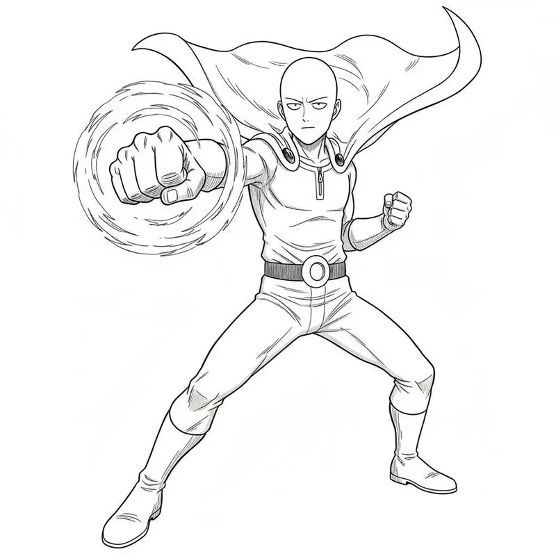 Anime Manga Coloring Book Pages