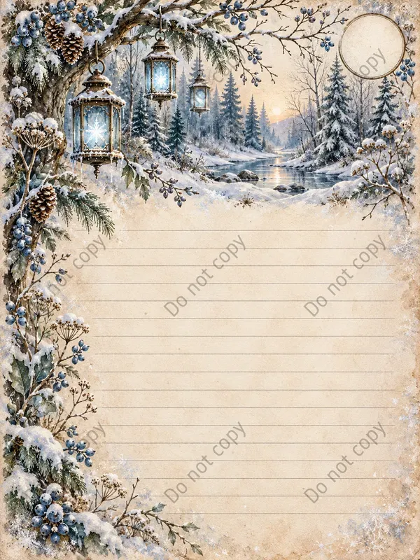 Winter Solstice Journal Pages