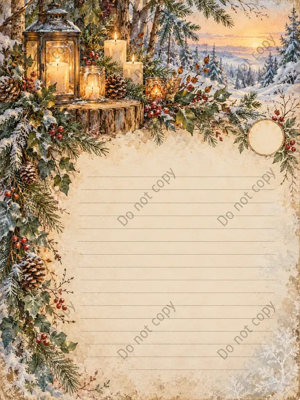 Winter Solstice Journal Pages