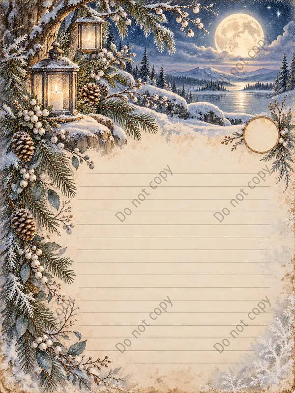 Winter Solstice Journal Pages