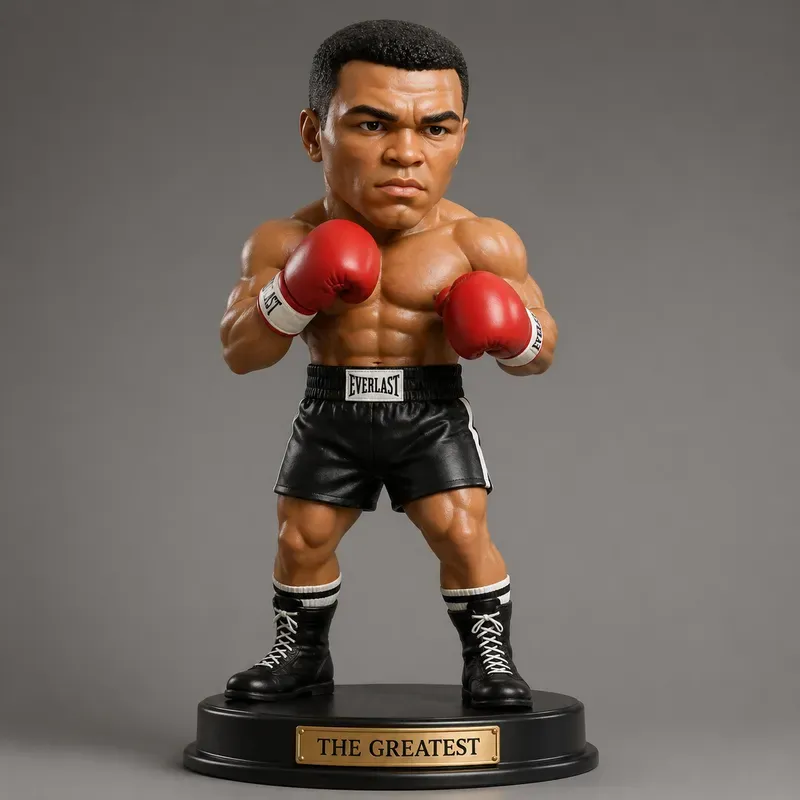 Stylized Collectible Figurine Renders