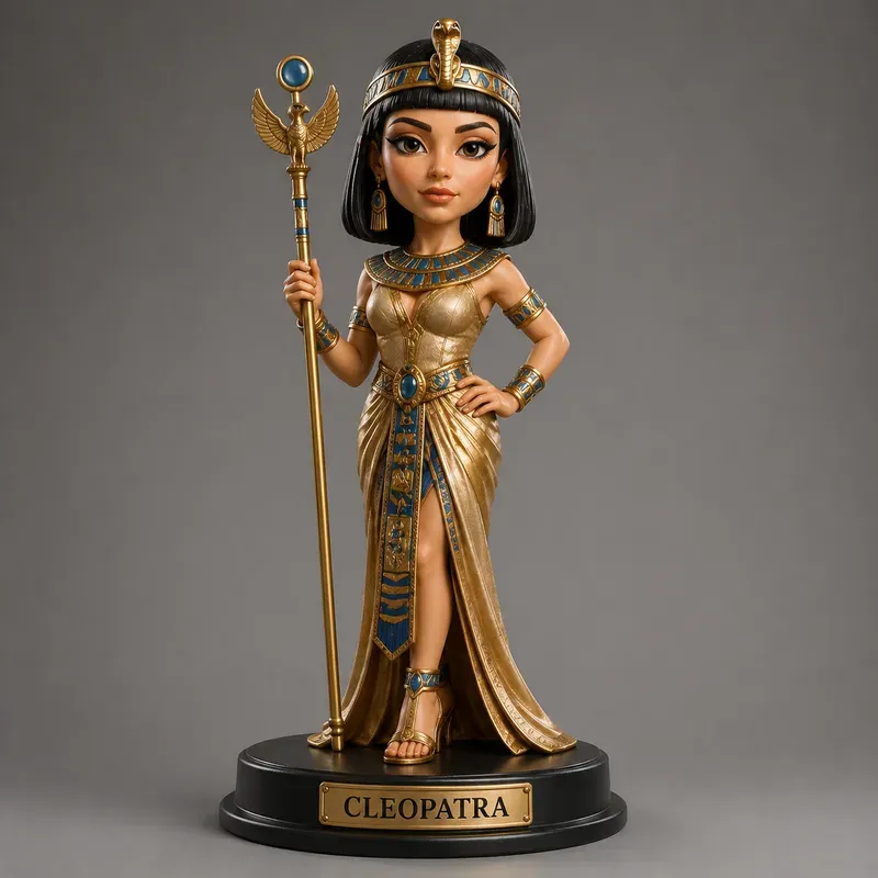 Stylized Collectible Figurine Renders