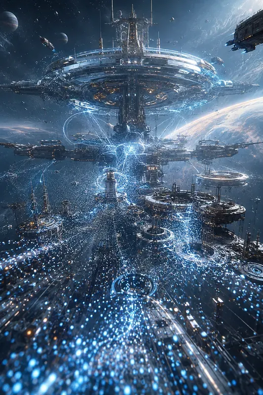 Energy Forge Cities From Particles