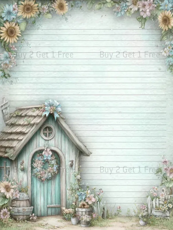 Whimsical Farmhouse Plain Papers