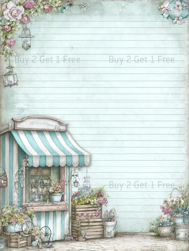 Whimsical Farmhouse Plain Papers