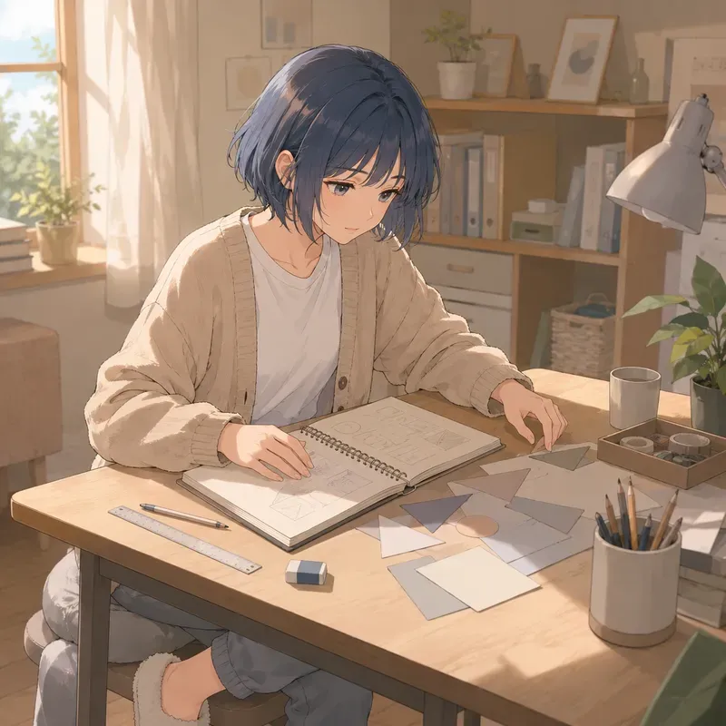 Soft Anime Idea Desks