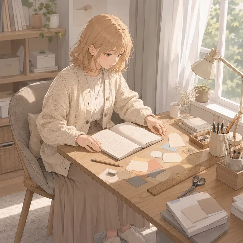 Soft Anime Idea Desks