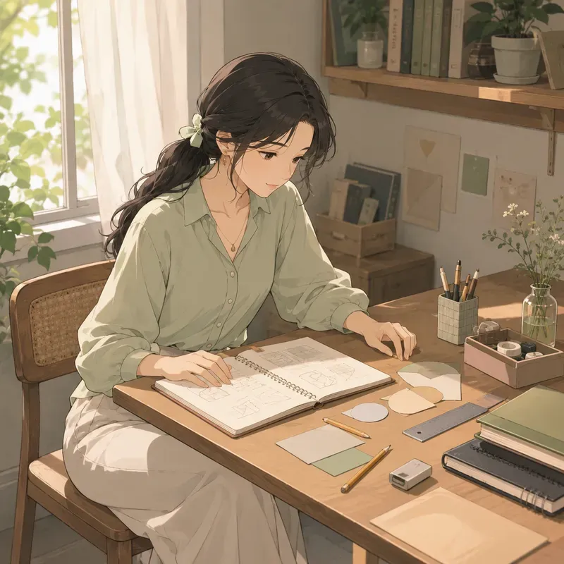 Soft Anime Idea Desks