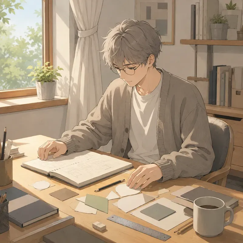 Soft Anime Idea Desks