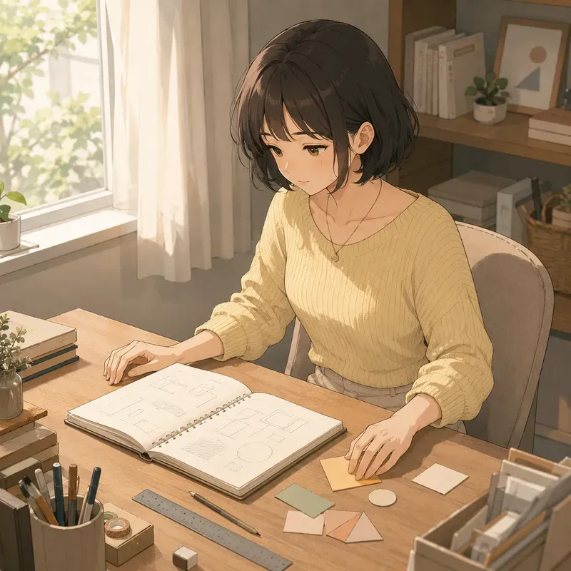 Soft Anime Idea Desks