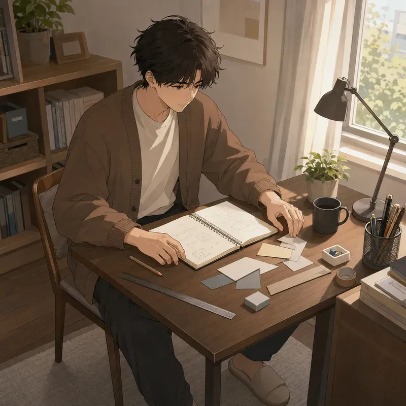 Soft Anime Idea Desks