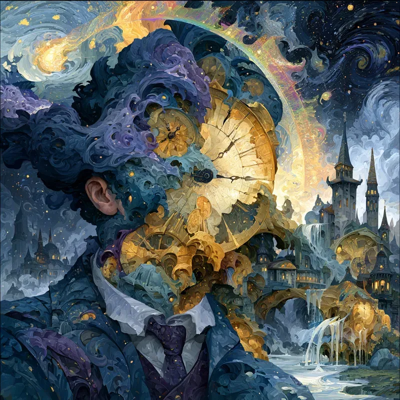 Sacred Visionary Surreal Art